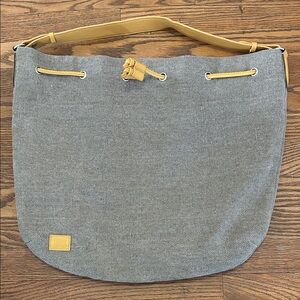 Toms Canvas Tote Large Beach Travel New Without Tags